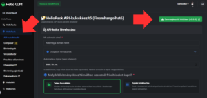 HelloPack telepítése lépésről lépésre- csomagkezelő letöltése